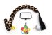 Baby Giraffe Spine and Clamp, Bottle Holder, Toy Loop, Safety Mirror, and Sun Shade